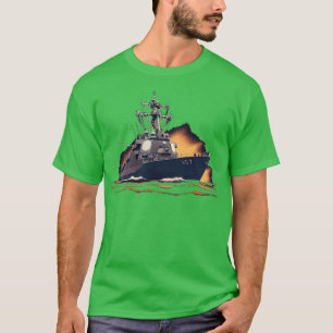 US-Zerstörer-Schiff T-Shirt