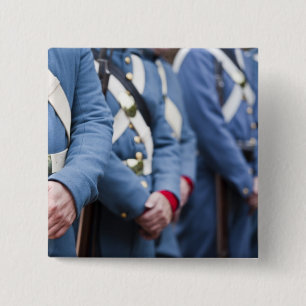 US zivile Krieg-Ära Marinesoldaten, Militär Button