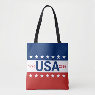 USA 1776 2026 250. Jubiläum Rot Weiß Blau
