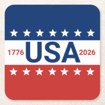 USA 1776 2026 250. Jubiläum Rot Weiß Blau