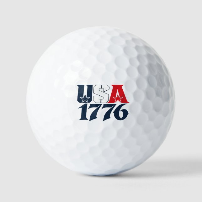 USA 1776 GOLFBALL (Vorderseite)