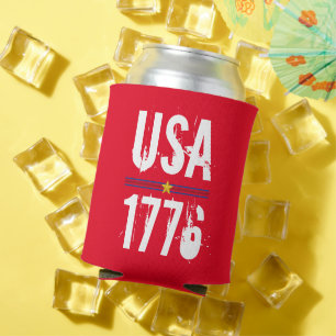 USA 1776 Patriotic Red Dosenkühler