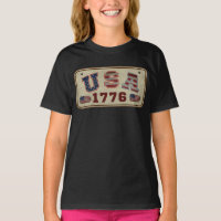 USA 1776 Vintage amerikanische Flagge