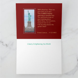 USA 1895 $5 Liberty Half Adler Note Card Karte