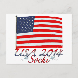 USA 2014 POSTKARTE
