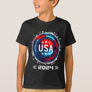 Usa 2024 los geht's vereinigte staaten sport usa t T-Shirt