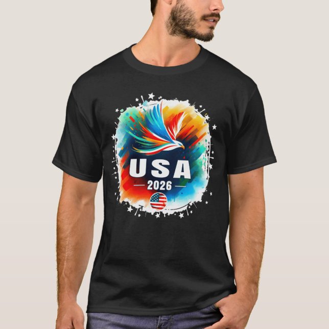 USA 2026 Go United States Sport USAeam 2026 USA  f T-Shirt (Vorderseite)