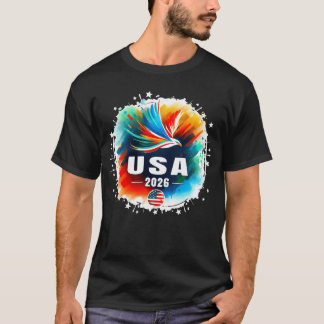 USA 2026 Go Vereinigte Staaten Sport USAeam 2026 U T-Shirt