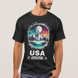 USA 2026 Go Vereinigte Staaten Wintersport USAeam T-Shirt