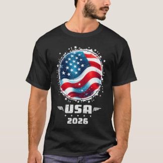USA 2026 Go Vereinigte Staaten Wintersport USAeam T-Shirt