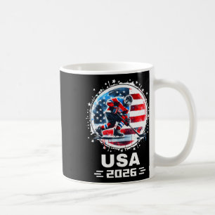 Usa 2026 Hockey-Shirt für Männer Frauen Kinder Hoc Kaffeetasse