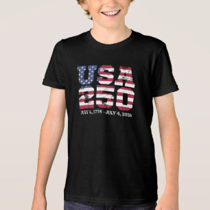 USA 250 4. Juli Tri-Blend Shirt