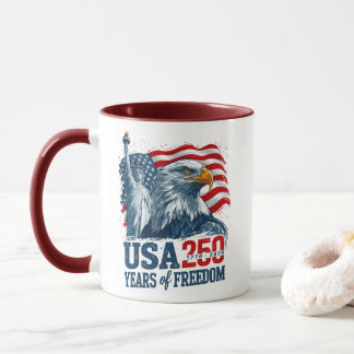 USA 250 America's Semiquincentenl Liberty & Eagle Tasse