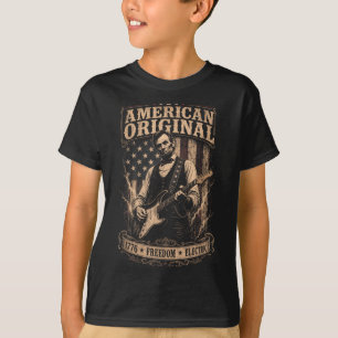 Usa 250 Amerikanischer Original 1776 Dom Flagge Ro T-Shirt