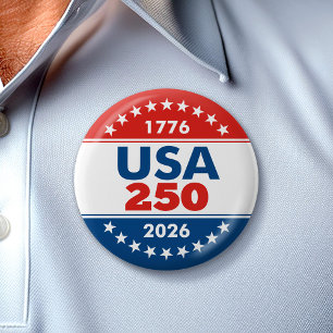 USA 250 - Amerikas Geburtstagsklassiker - 1776-202 Button