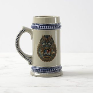 USA 250 Beer Stein - Semiquincentennial Limited Ed Bierglas