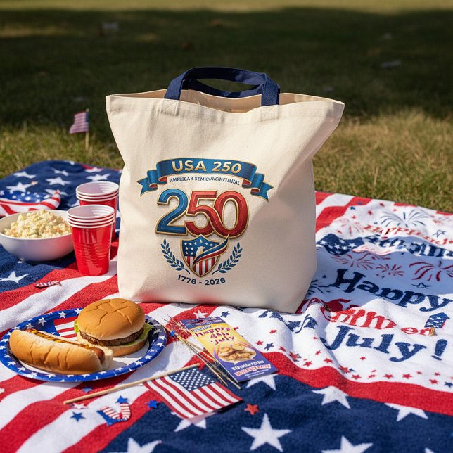 USA 250 celebration Tragetasche (Von Creator hochgeladen)