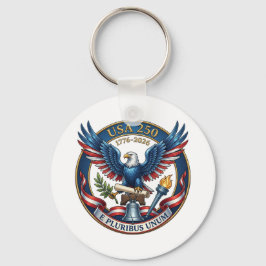 USA 250 Eagle commemorative Schlüsselanhänger