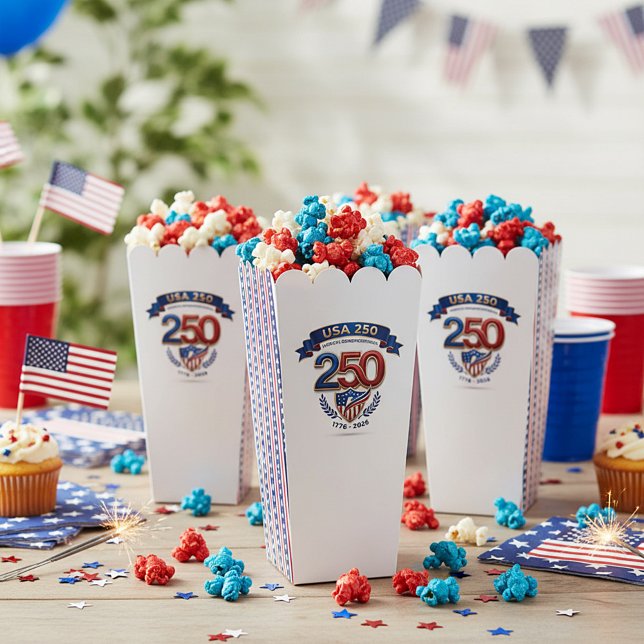 USA 250 Feierlichkeiten Geschenkschachtel (Von Creator hochgeladen)