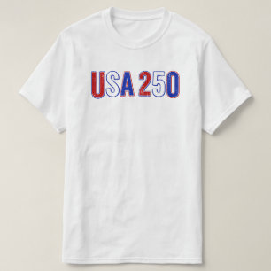 USA 250. Geburtstag 1776-2026 Patriotisch Amerikan T-Shirt