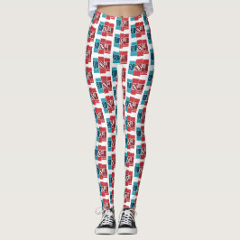 USA 250. Geburtstag Leggings