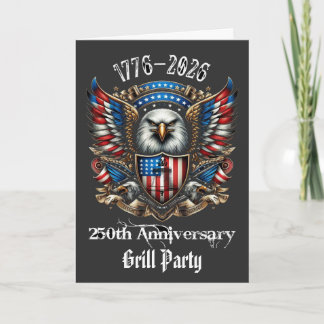 USA 250. Geburtstagsjubiläum 1776 2026 Einladung