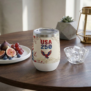 USA 250-Jahr-Jubiläum Patrioten-Adler Vintage-Stol