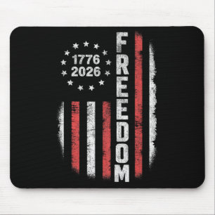 USA 250 Jahre 1776-2026 Freiheit Vintage Amerikani Mousepad