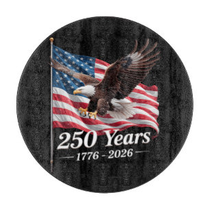USA 250 Jahre Adler 1776-2026 Flagge Schneidebrett