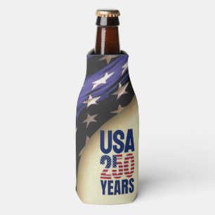 USA 250 Jahre Amerikanischer Unabhängigkeit Geburt Flaschenkühler