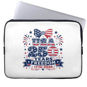 USA 250 Jahre Freiheit 1776 - 2026 Laptopschutzhülle
