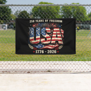 USA 250 Jahre Freiheit   1776–2026 Patriot Banner