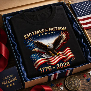 USA 250 Jahre Freiheit 4. Juli 1776 T-Shirt