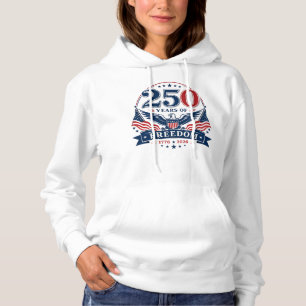 USA 250 Jahre Freiheits-Patriotischer-Adler-Design Hoodie