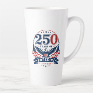 USA 250 Jahre Freiheits-Patriotischer-Adler-Design Milchtasse