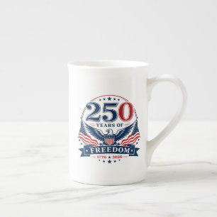 USA 250 Jahre Freiheits-Patriotischer-Adler-Design Prozellantasse