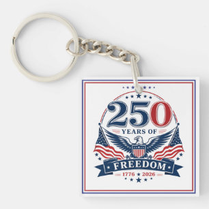 USA 250 Jahre Freiheits-Patriotischer-Adler-Design Schlüsselanhänger