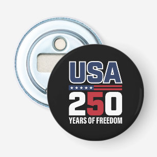 USA 250 Jahre Freiheits-Patriotisches Flaggen-Desi Flaschenöffner
