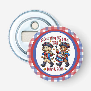 USA 250 Jahre Jubiläum Souvenir - Patriotic Flaschenöffner