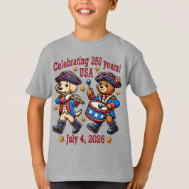 USA 250 Jahre Jubiläum Souvenir - Patriotic T-Shirt