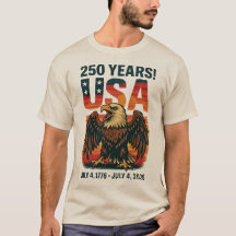 USA 250 Jahre - Patriotic Bald Eagle 4. Juli 2026