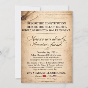 USA 250 Jahre Poster, 1776–2026 Unabhängigkeitstag Feiertagskarte