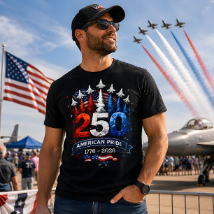 USA 250. Jahrestag 1776–2026 Amerikanisch T-Shirt