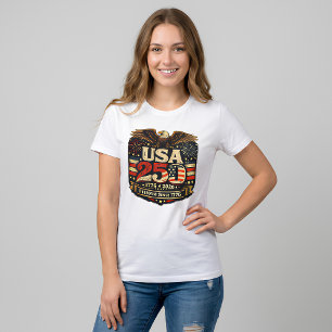 USA 250. Jahrestag 1776-2026 Frauen Patriotisch T-Shirt