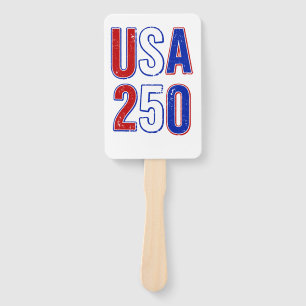 USA 250. Jahrestag 1776-2026 Patriotisch Amerikani Fächer