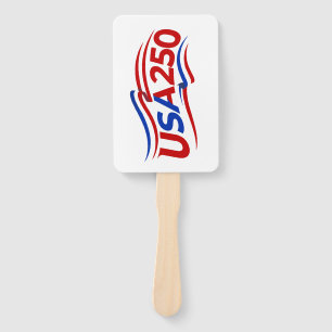 USA 250. Jahrestag 1776-2026 Patriotisch Amerikani Fächer