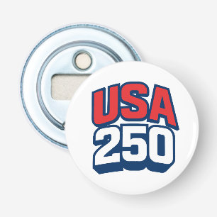 USA 250. Jahrestag 1776-2026 Patriotisch Amerikani Flaschenöffner