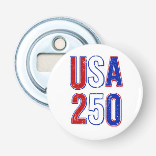 USA 250. Jahrestag 1776-2026 Patriotisch Amerikani Flaschenöffner