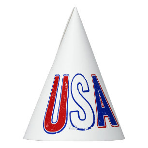 USA 250. Jahrestag 1776-2026 Patriotisch Amerikani Partyhütchen