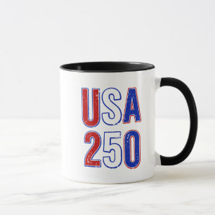 USA 250. Jahrestag 1776-2026 Patriotisch Amerikani Tasse